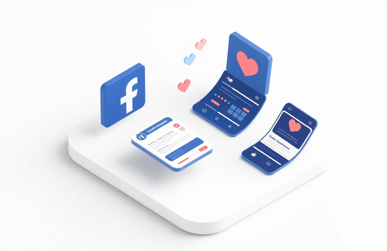 Social media management for Facebook, Instagram and LinkedIn